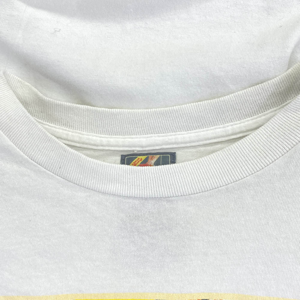 WACKO MARIA ワコマリア TTCM-WM-TEE04 THE TEXAS CHAINSAW MASSACRE CREW NECK T-SHIRT ザ テキサス チェンソー マサカー  プリント クルーネック 半袖 Tシャツ ホワイト系 M【中古】