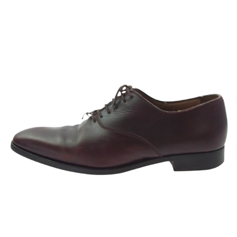 GIORGIO ARMANI ジョルジオアルマーニ レザー ドレス シューズ ブラウン系 43【中古】