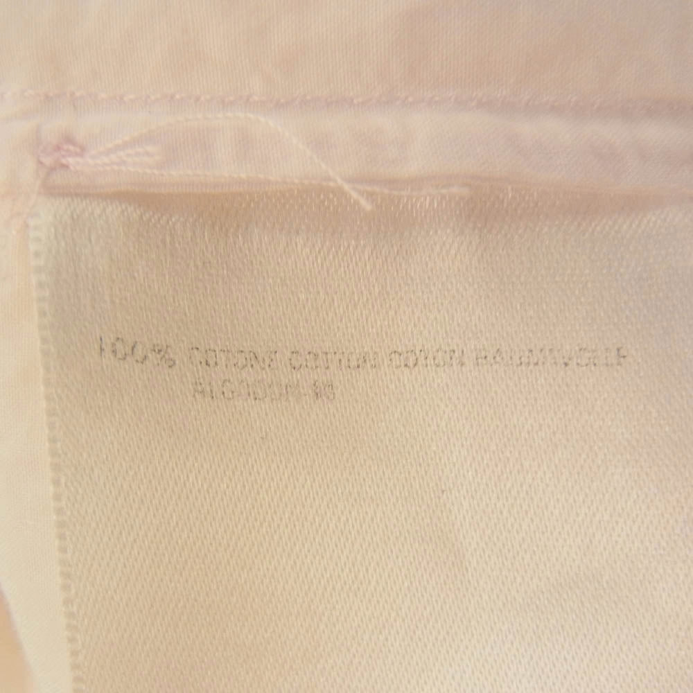 MAISON MARTIN MARGIELA メゾンマルタンマルジェラ イタリア製 14ライン ここのえタグ 4つタグ レギュラーカラー 長袖シャツ ピンク系 44【中古】