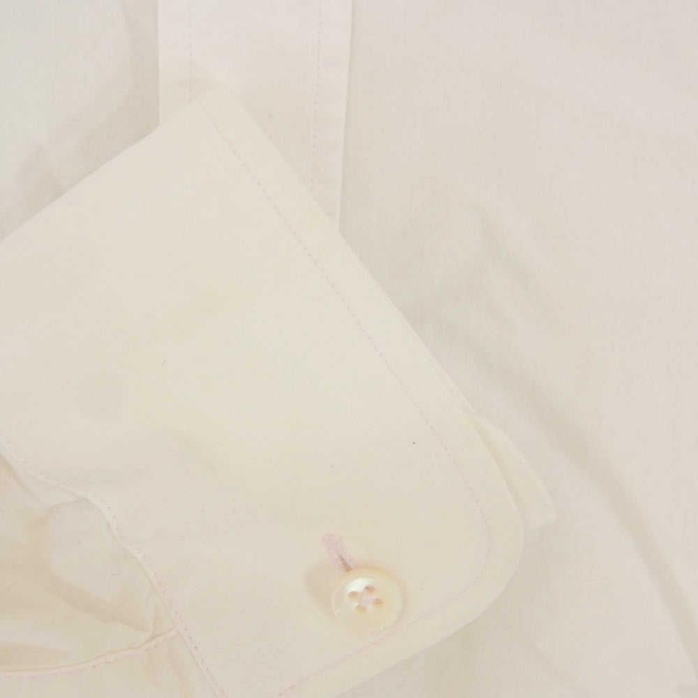 MAISON MARTIN MARGIELA メゾンマルタンマルジェラ イタリア製 14ライン ここのえタグ 4つタグ レギュラーカラー 長袖シャツ ピンク系 44【中古】