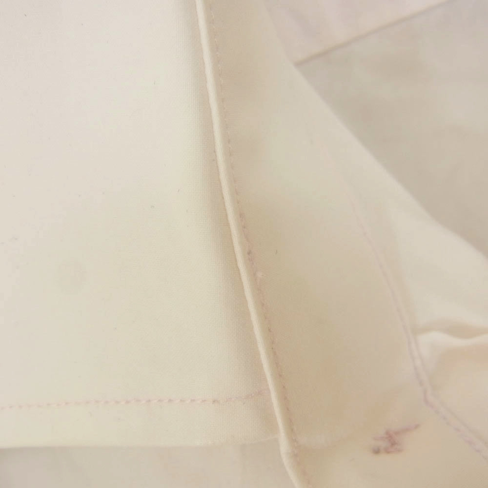 MAISON MARTIN MARGIELA メゾンマルタンマルジェラ イタリア製 14ライン ここのえタグ 4つタグ レギュラーカラー 長袖シャツ ピンク系 44【中古】