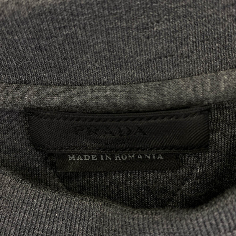 PRADA プラダ UJL988 トライアングル ロゴ クルーネック