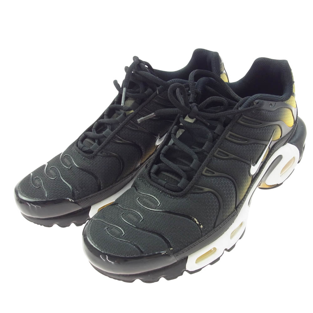 NIKE ナイキ DM0032-013 Air Max Plus Black University Gold エアマックスプラス ブラック ユニバーシティゴールド スニーカー ブラック系 27cm【中古】