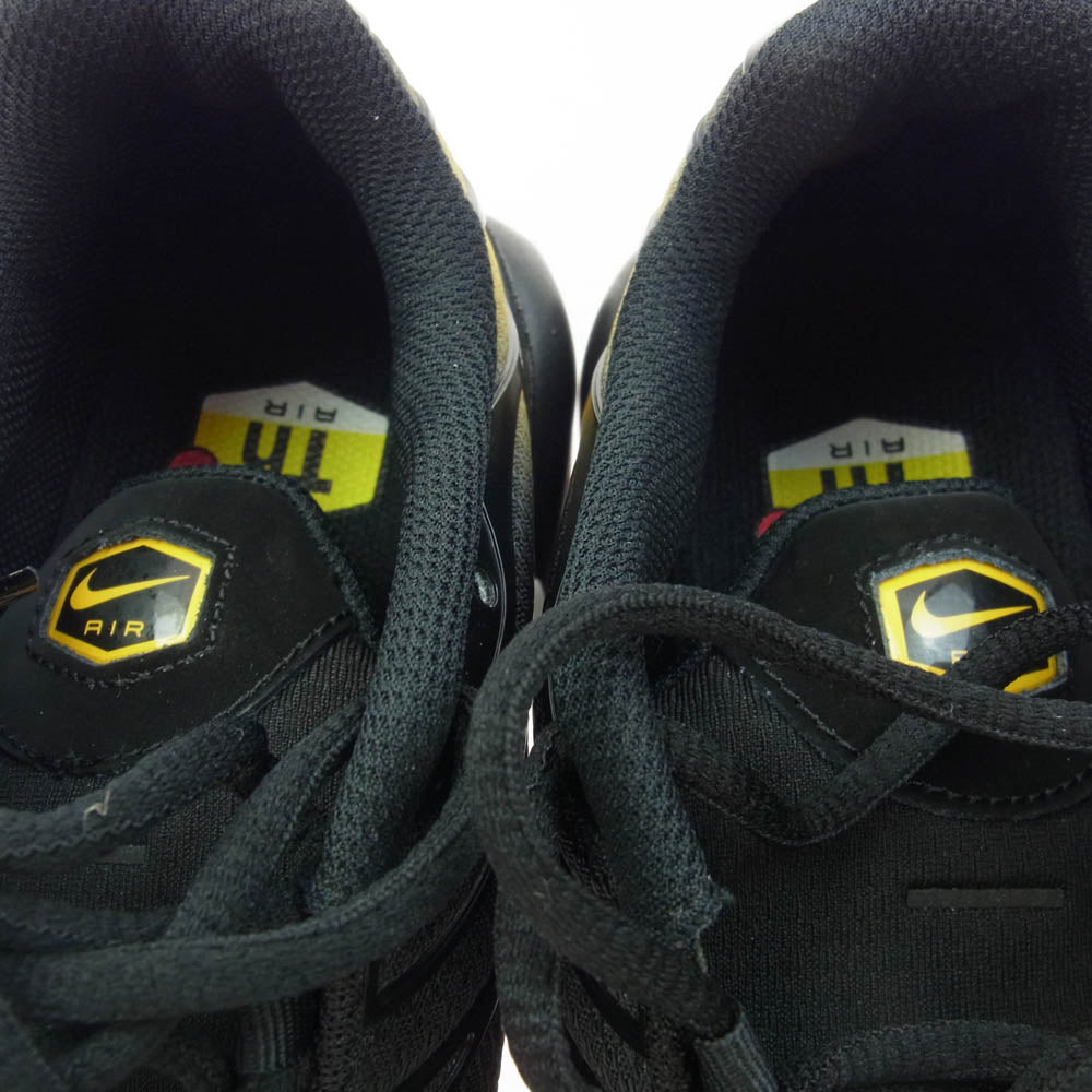 NIKE ナイキ DM0032-013 Air Max Plus Black University Gold エアマックスプラス ブラック ユニバーシティゴールド スニーカー ブラック系 27cm【中古】
