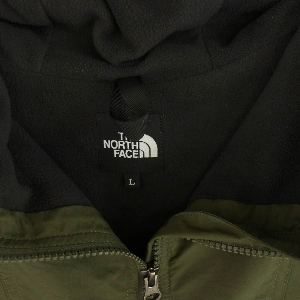 THE NORTH FACE ノースフェイス NP72433 Compact Nomad Jacket コンパクト ノマド ナイロン ジャケット カーキ系 L【中古】