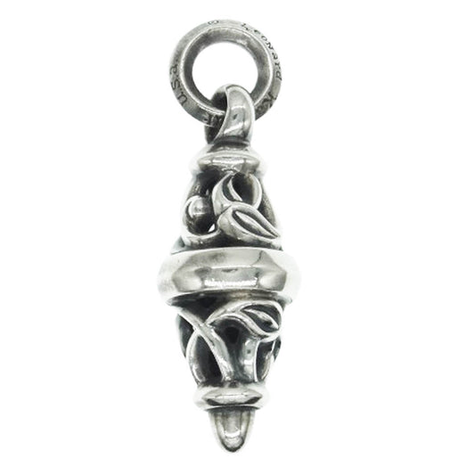 LONE ONES ロンワンズ LeoNard KaMhout レナードカムホート刻印 CRANE BEAD クレーンビード ペンダント シルバー系【中古】