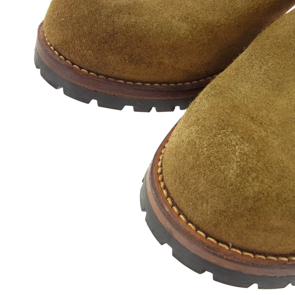 EGO TRIPPING エゴトリッピング 691112 SUEDE スエード エンジニア ブーツ ベージュ系 8【中古】