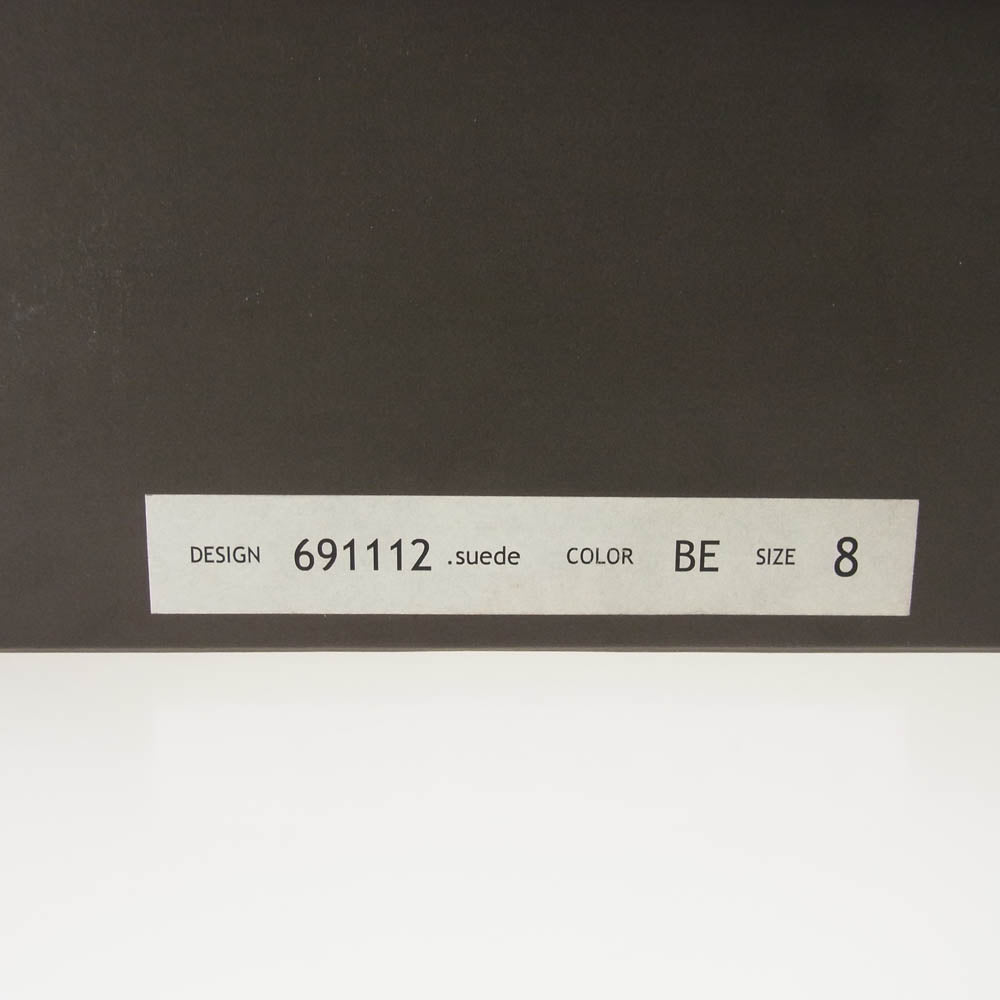 EGO TRIPPING エゴトリッピング 691112 SUEDE スエード エンジニア ブーツ ベージュ系 8【中古】