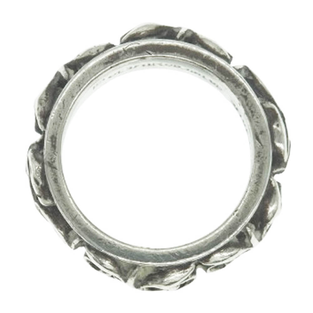 CHROME HEARTS クロムハーツ（原本無） ETRNITY VINE BAND エタニティ ヴァイン バンド リング シルバー系 15.5号【中古】