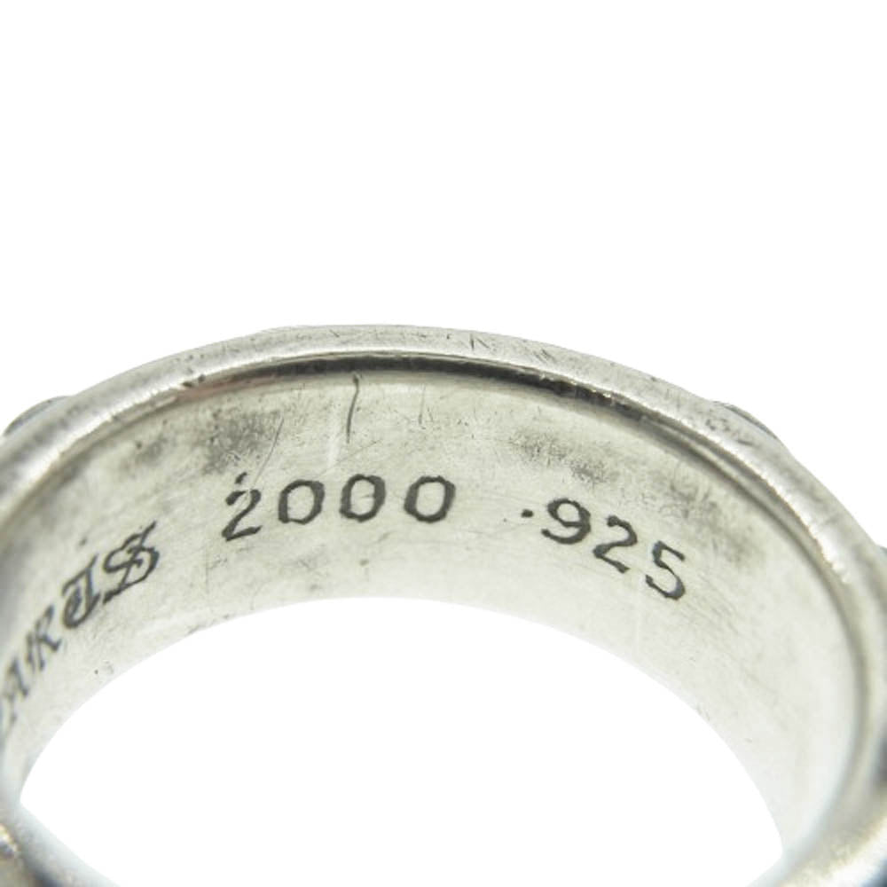 CHROME HEARTS クロムハーツ（原本無） ETRNITY VINE BAND エタニティ ヴァイン バンド リング シルバー系 15.5号【中古】