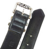CHROME HEARTS クロムハーツ（原本無） BLT ROLLER 3PC 1.5 3ピース 32 ローラー レザー ベルト ブラック系 32【中古】