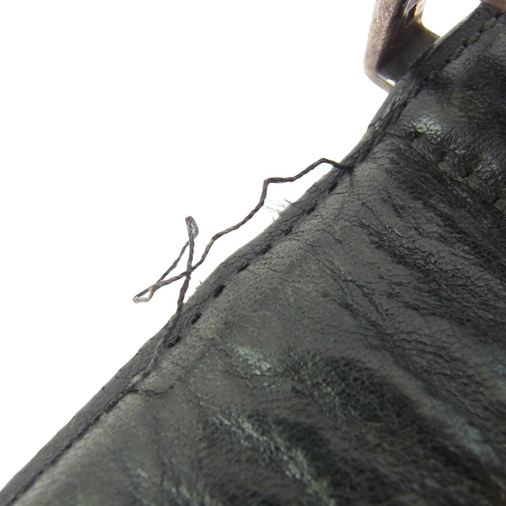 CHROME HEARTS クロムハーツ（原本無） BLT ROLLER 3PC 1.5 3ピース 32 ローラー レザー ベルト ブラック系 32【中古】