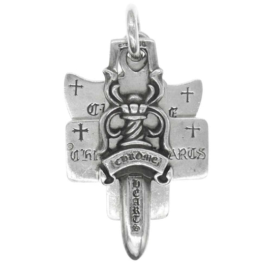 CHROME HEARTS クロムハーツ（原本無） 3 TRINKETS スリート リンケッツ ペンダントトップ シルバー系【中古】