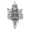 CHROME HEARTS クロムハーツ（原本無） 3 TRINKETS スリート リンケッツ ペンダントトップ シルバー系【中古】