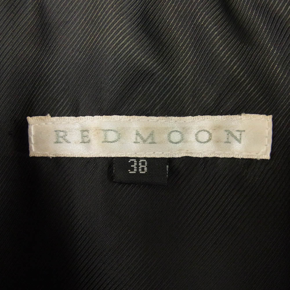 REDMOON レッドムーン MADDOG1 マッドドッグ1 ウエスタン ライダース レザー ジャケット ダークブラウン系 38【中古】