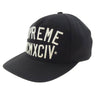 Supreme シュプリーム 09AW STARTER MCMXCIV  5Panel Cap スターター 5パネル キャップ 帽子 ブラック系【中古】