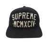 Supreme シュプリーム 09AW STARTER MCMXCIV  5Panel Cap スターター 5パネル キャップ 帽子 ブラック系【中古】