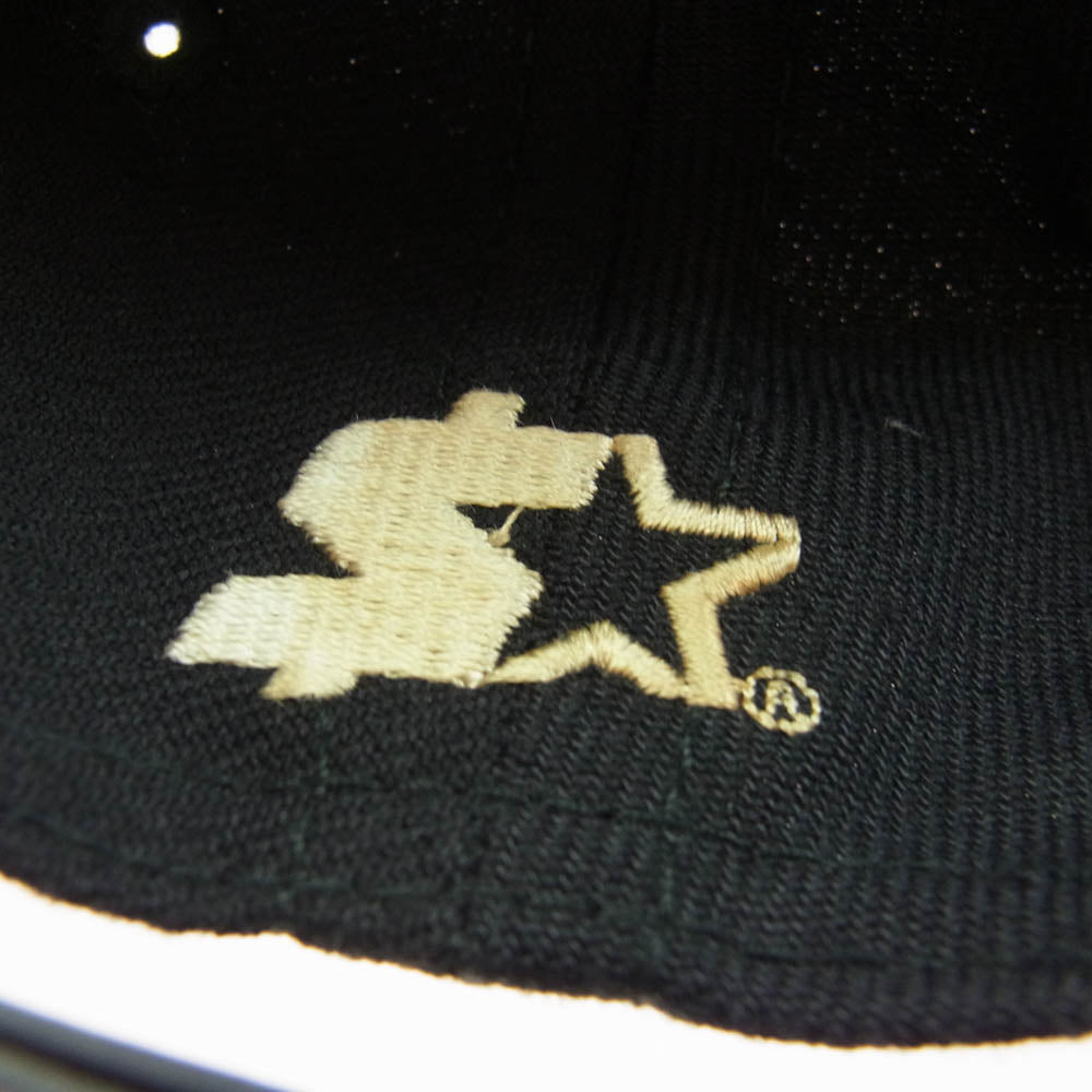 Supreme シュプリーム 09AW STARTER MCMXCIV  5Panel Cap スターター 5パネル キャップ 帽子 ブラック系【中古】