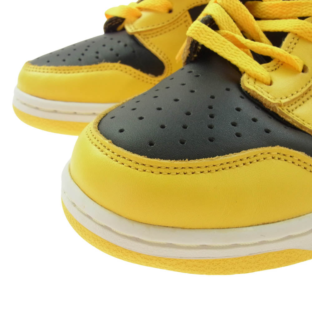 NIKE ナイキ 630335 071 90s 99年製 DUNK HIGH LE ダンク ハイ アイオワ ハイカット スニーカー イエロー系 28cm【極上美品】【中古】