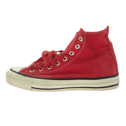CONVERSE コンバース 80s USA製 ALL STAR オールスター ハイカット スニーカー レッド系 8.5【中古】