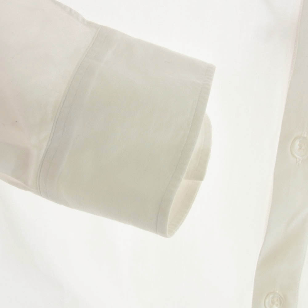 Yohji Yamamoto ヨウジヤマモト UV-B56-080 S'YTE サイト 100/2 Broad Regular Collar Shirt レギュラーカラー 長袖 シャツ ホワイト ホワイト系 4【中古】