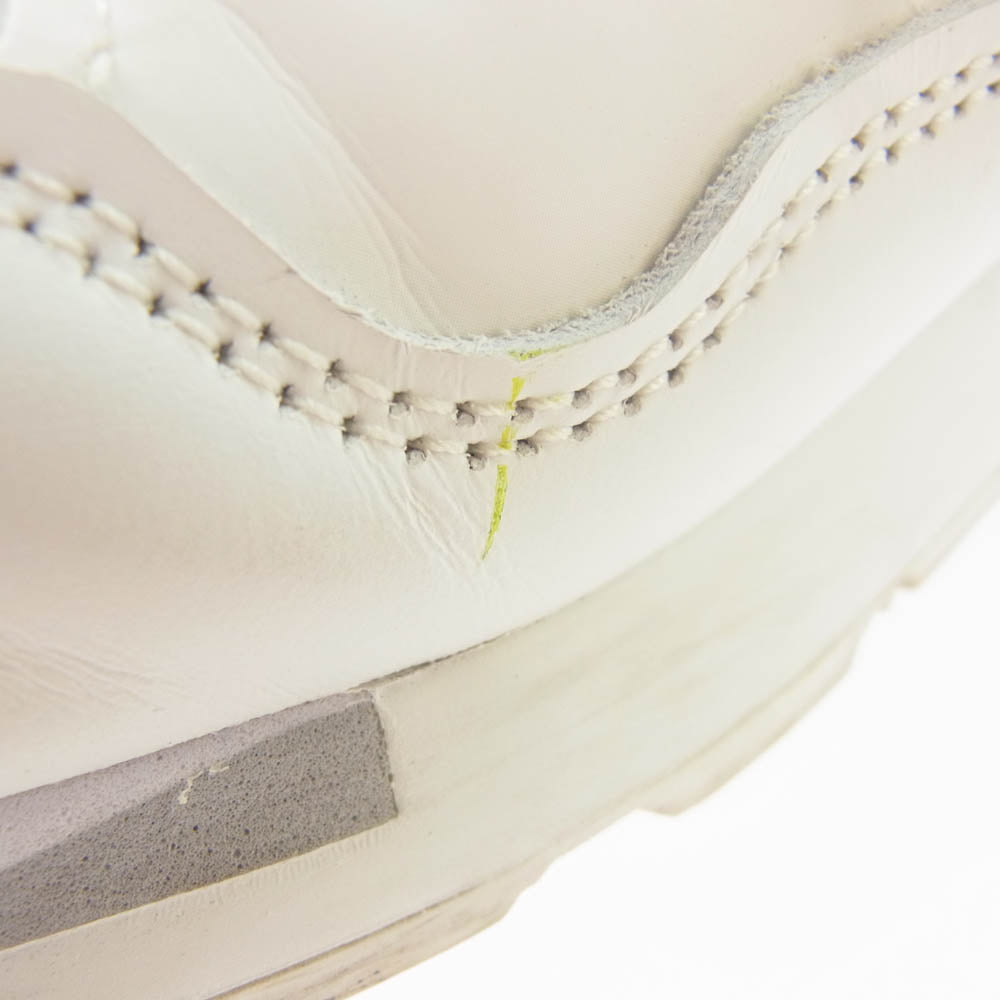 NEW BALANCE ニューバランス M1500WHI 英国製 1500 レザー スニーカー ホワイト ホワイト系 USA9D【中古】