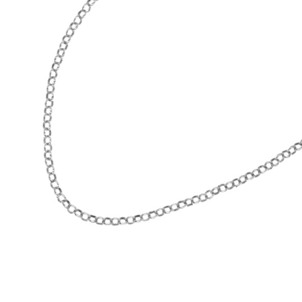 CHROME HEARTS クロムハーツ（原本無） UNITED ARROWS購入レシート付属 NECKCHAIN R20 ロールチェーン ネックレス 20inch 20インチ シルバー系【美品】【中古】