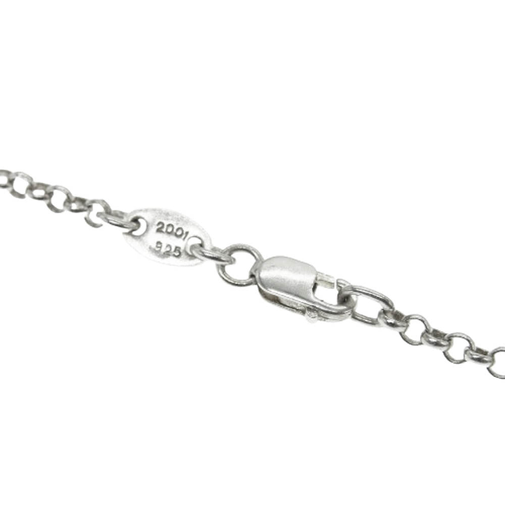 CHROME HEARTS クロムハーツ（原本無） UNITED ARROWS購入レシート付属 NECKCHAIN R20 ロールチェーン ネックレス 20inch 20インチ シルバー系【美品】【中古】