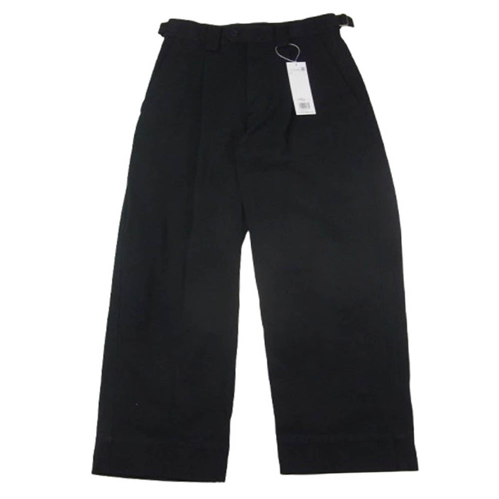 MARGARET HOWELL マーガレットハウエル 579-4240009 コットン グルカ パンツ ブラック系 S【新古品】【未使用】【中古】