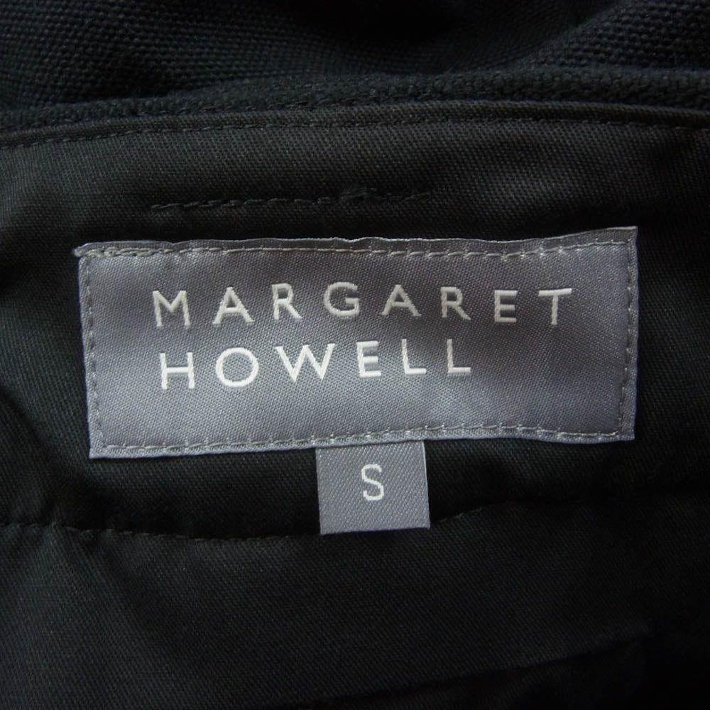 MARGARET HOWELL マーガレットハウエル 579-4240009 コットン グルカ パンツ ブラック系 S【新古品】【未使用】【中古】