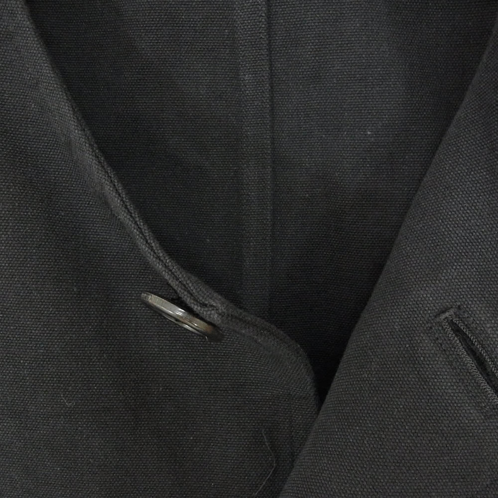 MARGARET HOWELL マーガレットハウエル 579-4225002 DENSE COTTON CANVAS コットン キャンバス ベスト ブラック系 M【新古品】【未使用】【中古】