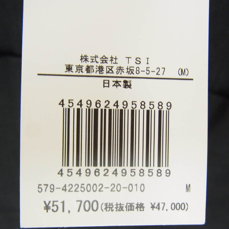 MARGARET HOWELL コットンキャンバス 厚手ベスト ブラック M MARGARET HOWELL コットンキャンバス 厚手ベスト ブラック M