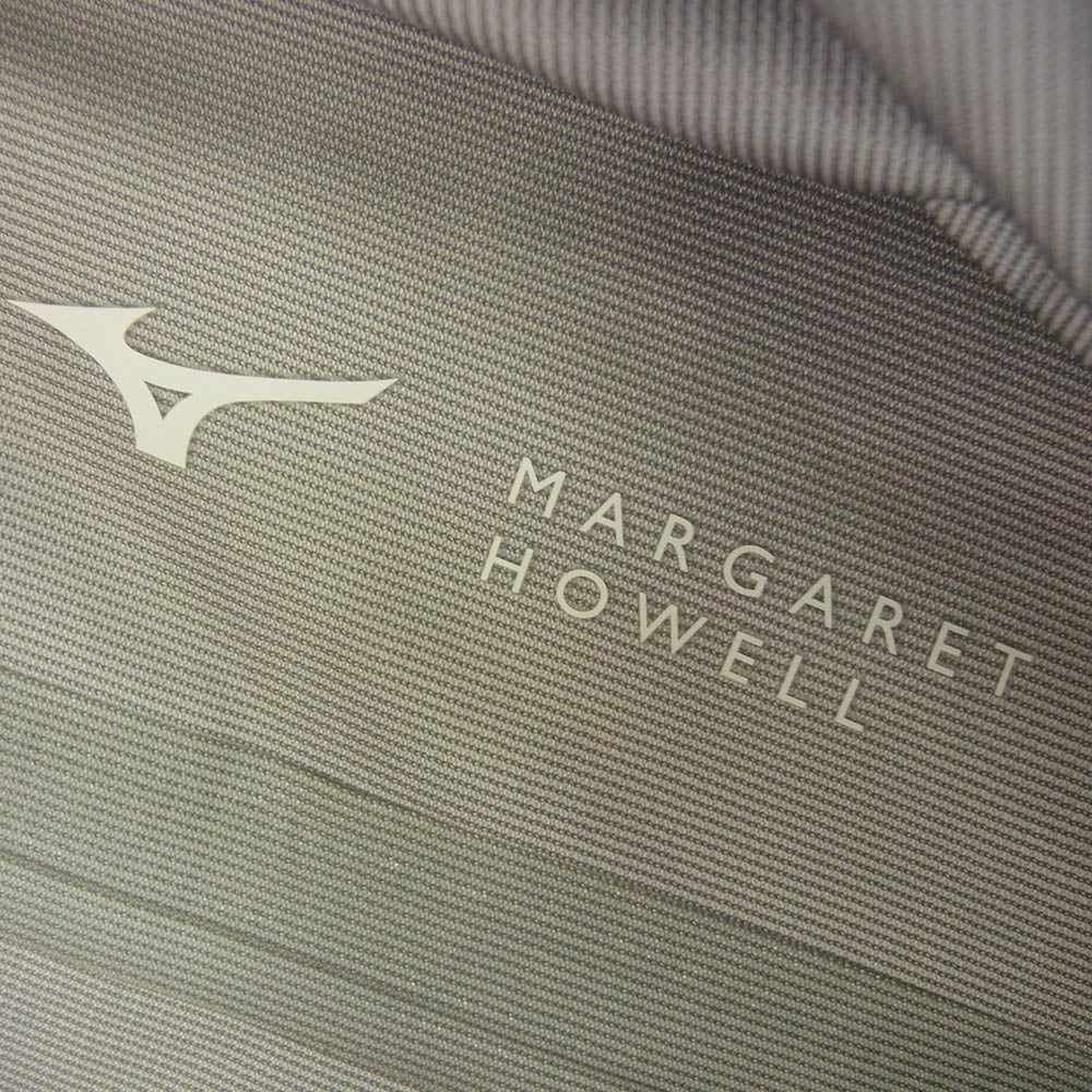 MARGARET HOWELL マーガレットハウエル 579-1210001 × MIZUNO ミズノ PERFORMANCE NYLON パフォーマンス ナイロン フーデッド ミリタリー コート ブラック系 S【中古】