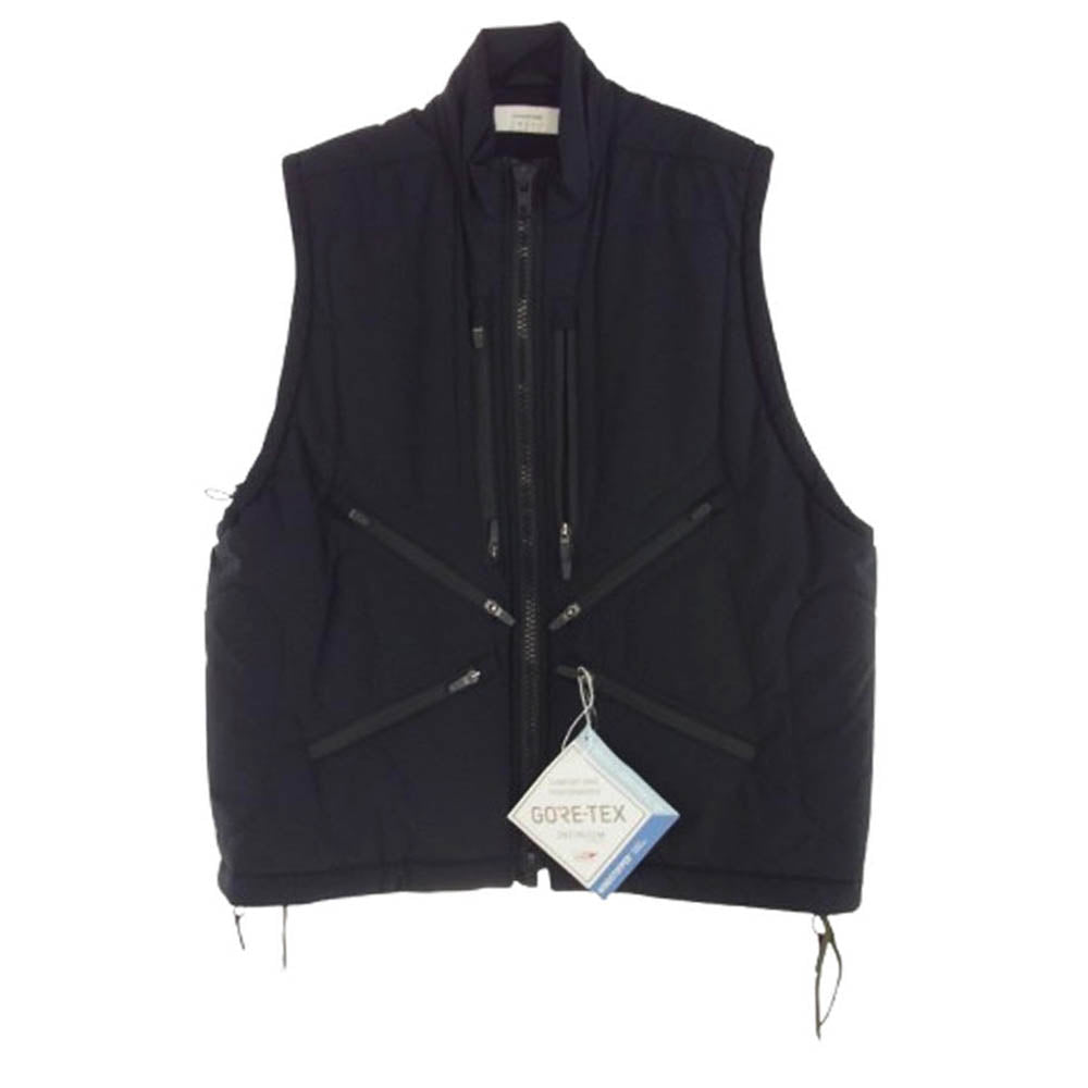 ACRONYM アクロニウム 22-23AW V91-WS GORE-TEX INFINIUM WINDSTOPPER PRIMALOFT MODULAR LINER VEST GTX ゴアテックス ウィンドストッパー プリマロフト ライナー ベスト ブラック系 S【極上美品】【中古】