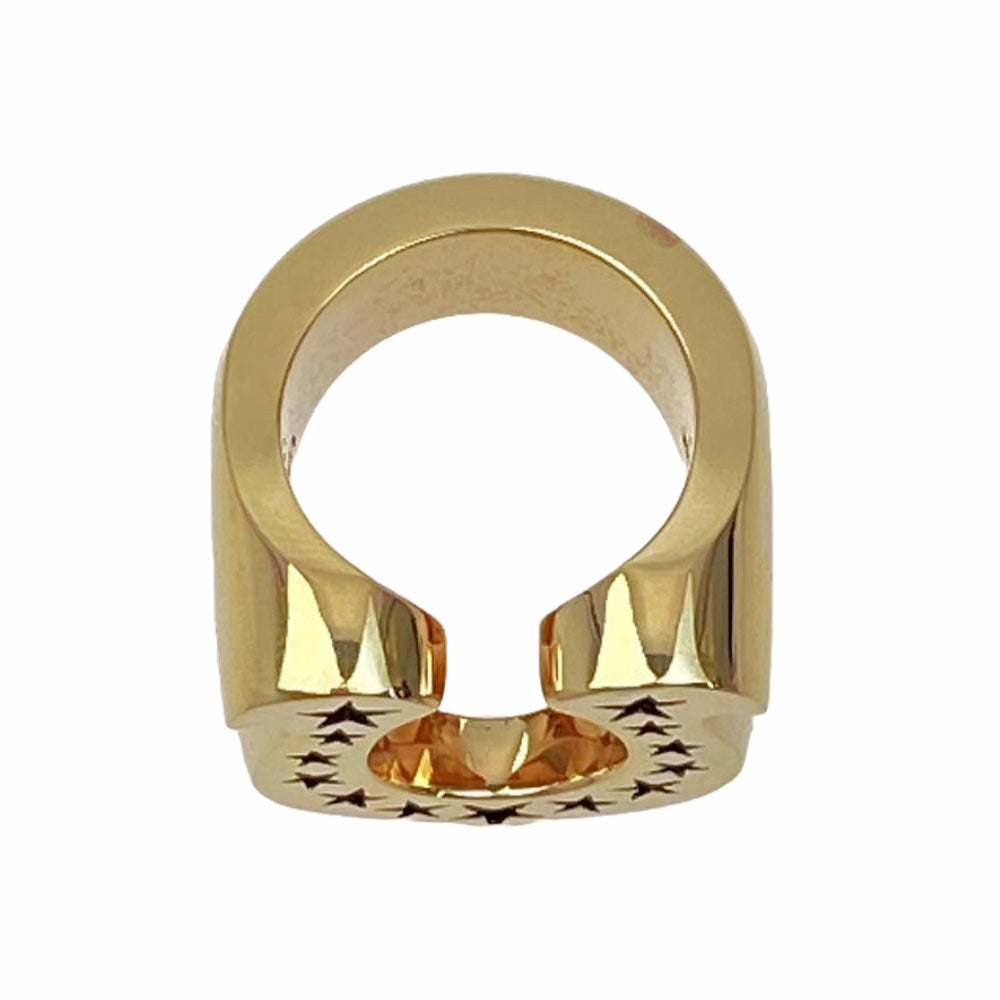 TENDERLOIN テンダーロイン 【新品仕上げ済】T-H.S RING 8K ゴールド ホース シュー リング 40.11ｇ ゴールド系 ゴールド系 14号【美品】【中古】
