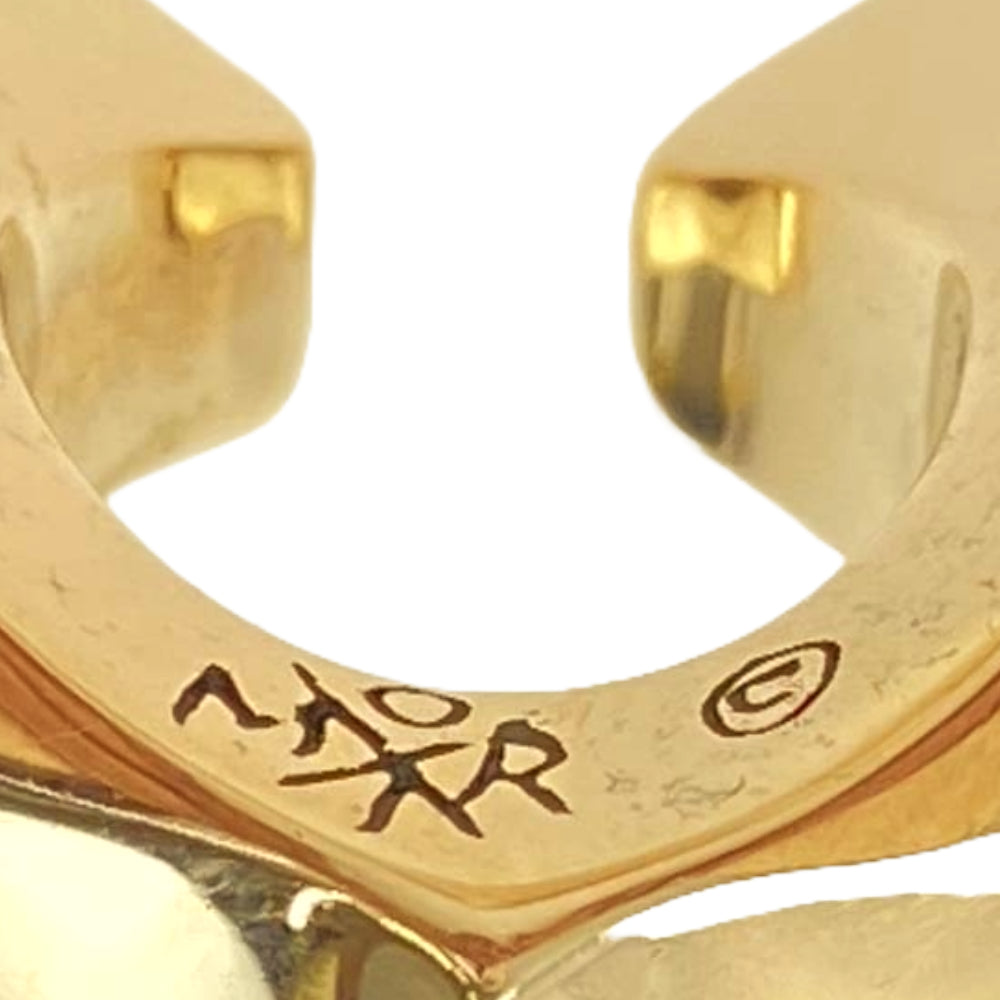 TENDERLOIN テンダーロイン 【新品仕上げ済】T-H.S RING 8K ゴールド ホース シュー リング 40.11ｇ ゴールド系 ゴールド系 14号【美品】【中古】