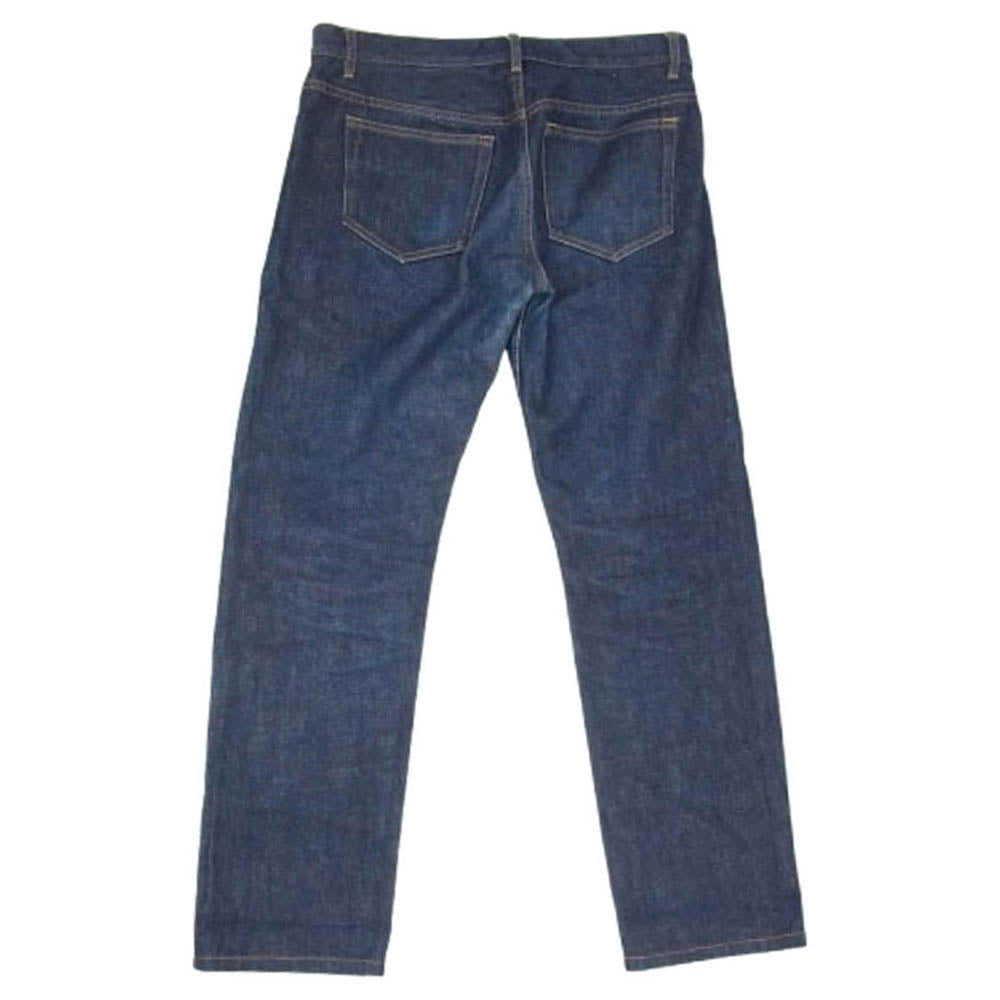 A.P.C. アーペーセー NEW STANDARD ボタンフライ ストレートデニムパンツ インディゴブルー系 32【中古】