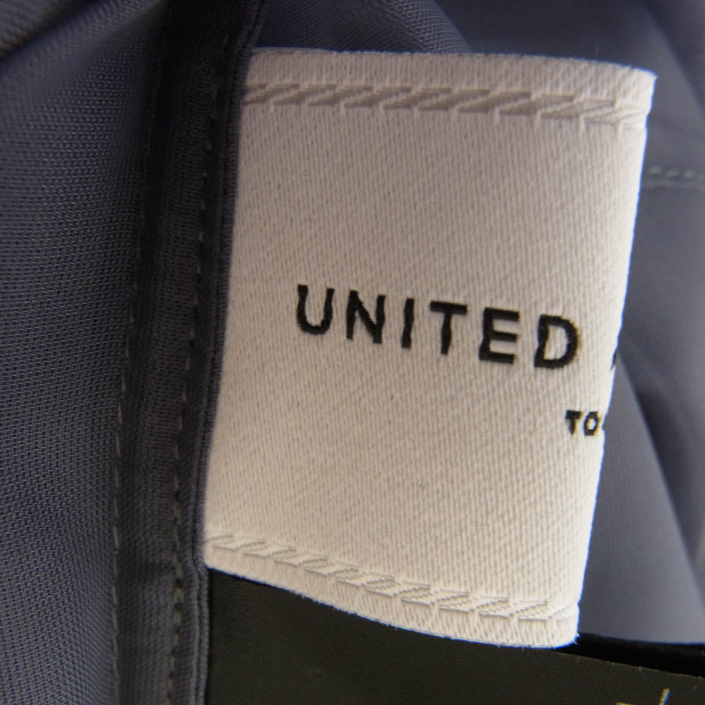 UNITED ARROWS ユナイテッドアローズ 1511-144-2248-1900 シアー 長袖 シャツ ブラウス グレー系【極上美品】【中古】