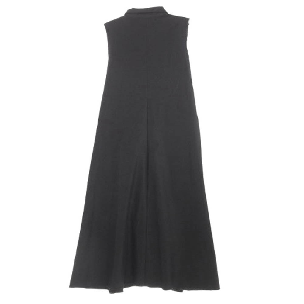 シティーショップ コットンツイル ノースリーブワンピース ブラック系 385【中古】