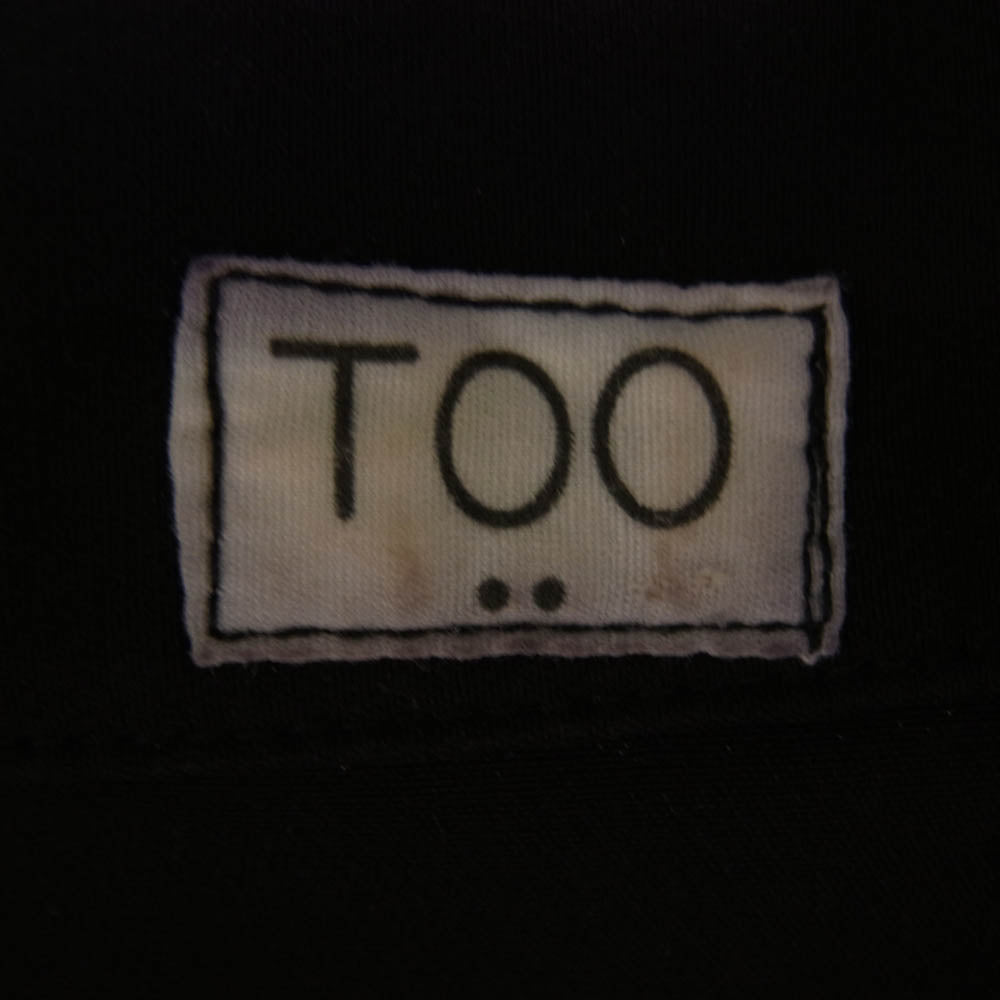 トゥー フリル シャツ ブラウス ブラック系 サイズ不明4【中古】