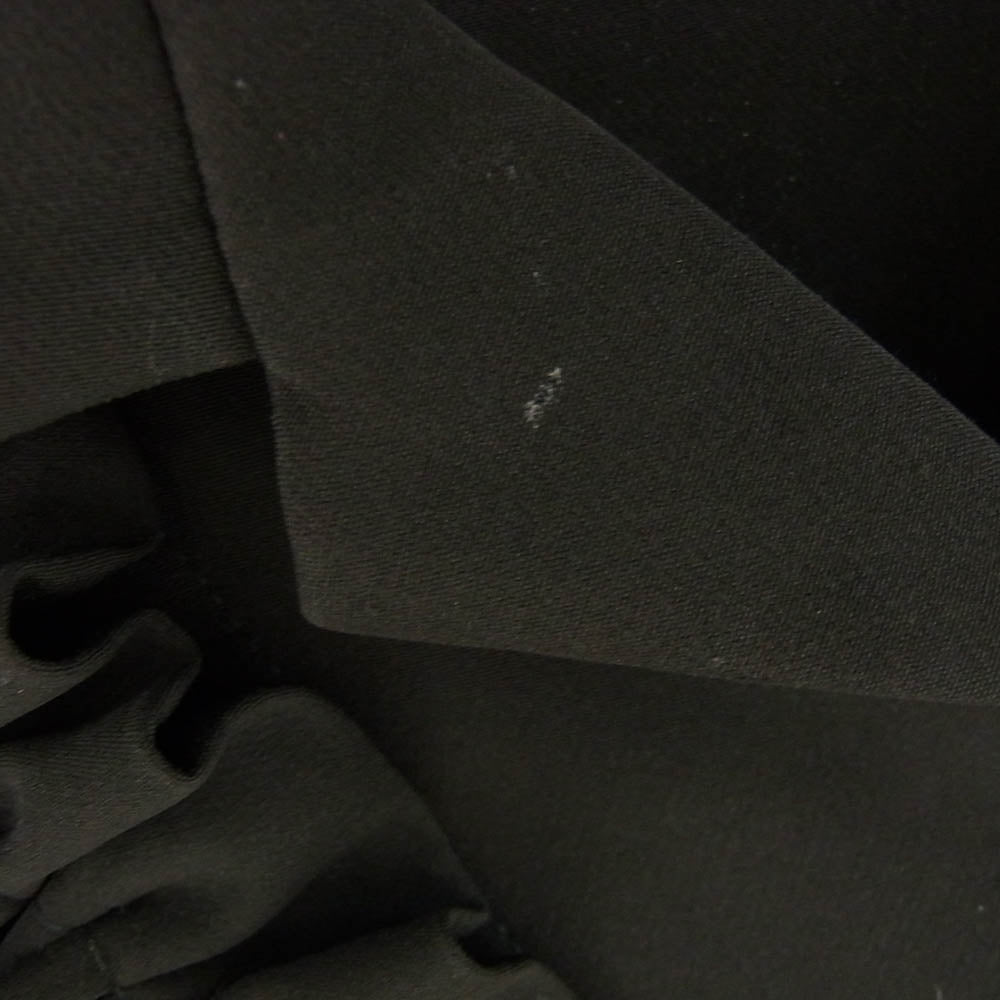 トゥー フリル シャツ ブラウス ブラック系 サイズ不明4【中古】