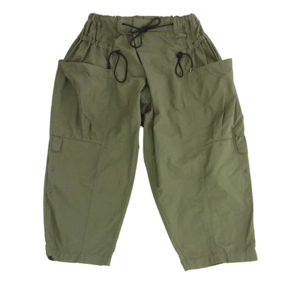 ジュンミカミ ヴァリアブルパンツ カーゴパンツ カーキ系 サイズ不明5【中古】