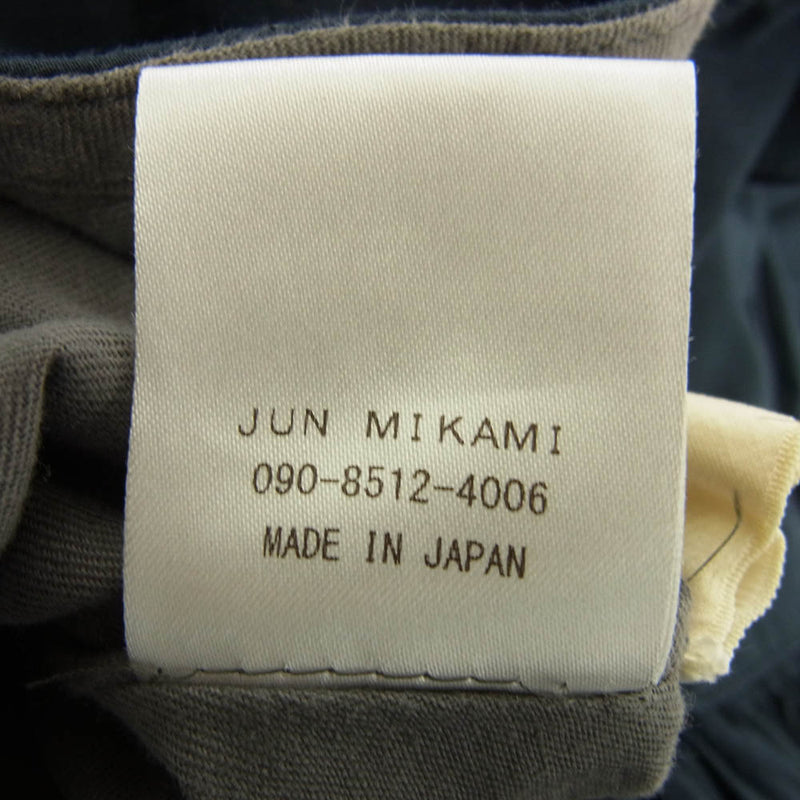 ジュンミカミ コルセット スカート ワンピース ネイビー系 サイズ不明  