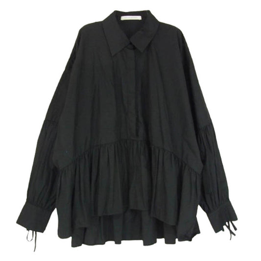 セシリー・バンセン プルオーバー 長袖ブラウス シャツ ブラック系 UK6【中古】