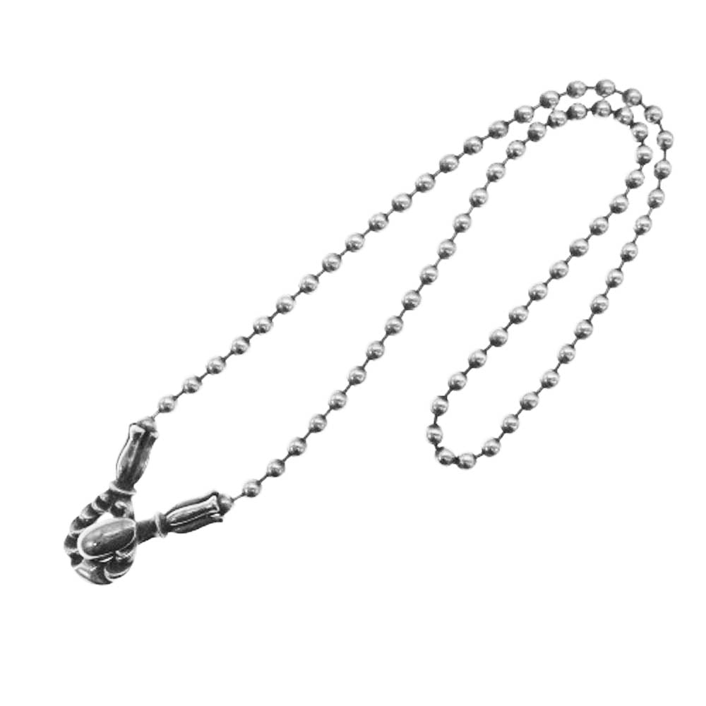 LONE ONES ロンワンズ 購入証明書付属 MATING FLIGHT BALL CHAIN 16インチ メイティング フライト フック ボール チェーン ネックレス【中古】