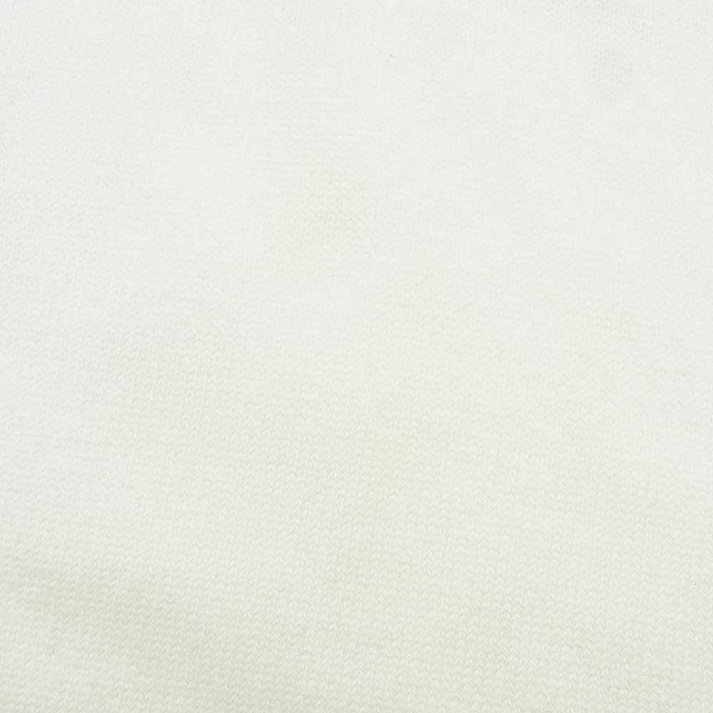 LOUIS VUITTON ルイ・ヴィトン 24AW RM242MM F77 HRN14W エンブロイダード コットンプレンド パールボタン 半袖ポロシャツ ホワイト系 L【中古】