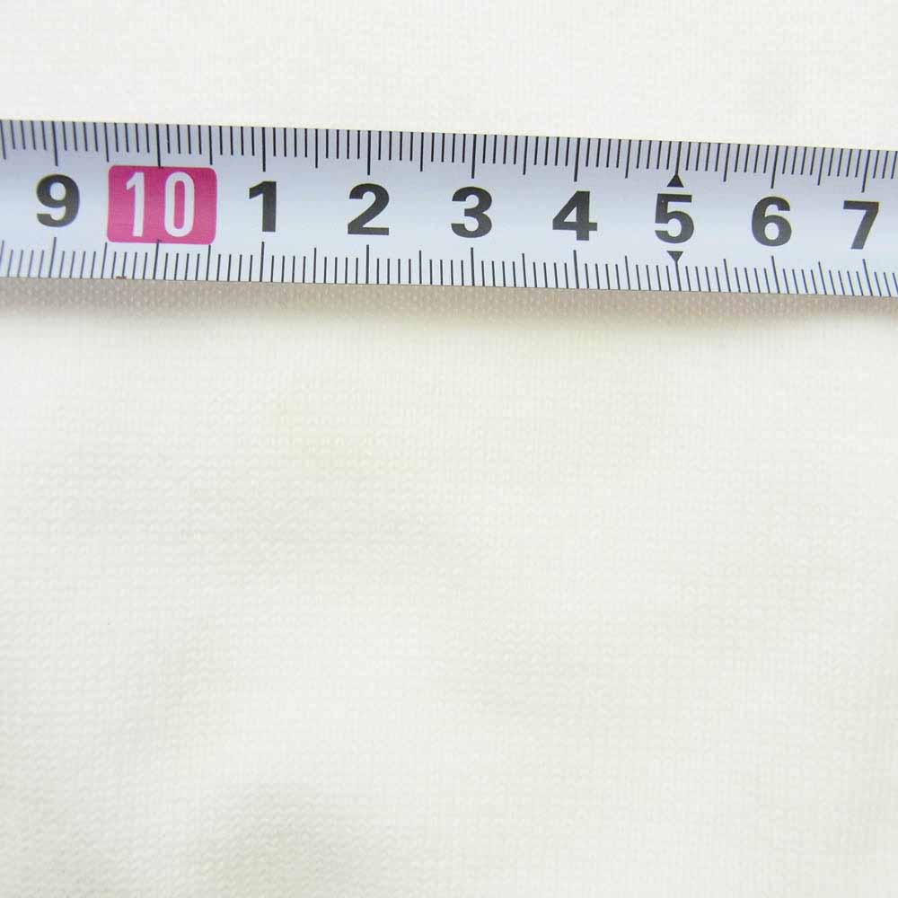 LOUIS VUITTON ルイ・ヴィトン 24AW RM242MM F77 HRN14W エンブロイダード コットンプレンド パールボタン 半袖ポロシャツ ホワイト系 L【中古】