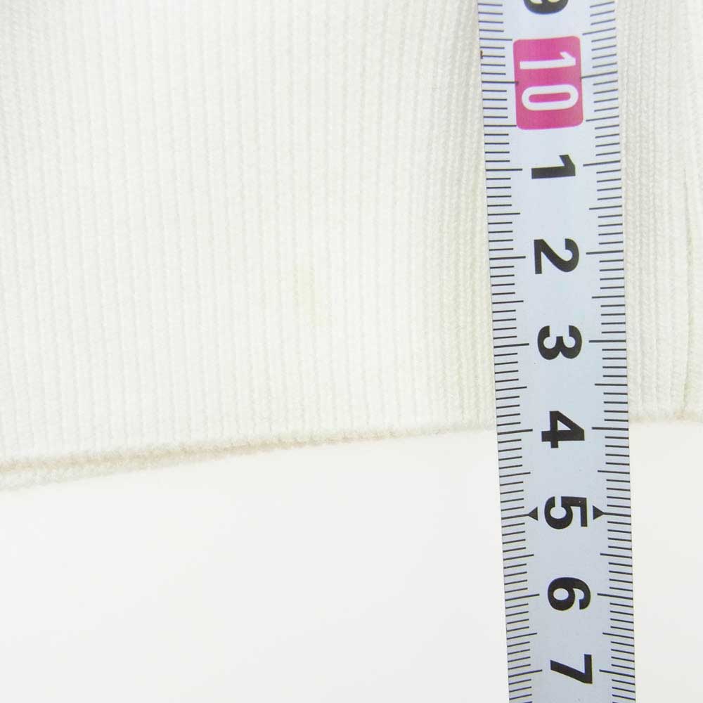 LOUIS VUITTON ルイ・ヴィトン 24AW RM242MM F77 HRN14W エンブロイダード コットンプレンド パールボタン 半袖ポロシャツ ホワイト系 L【中古】