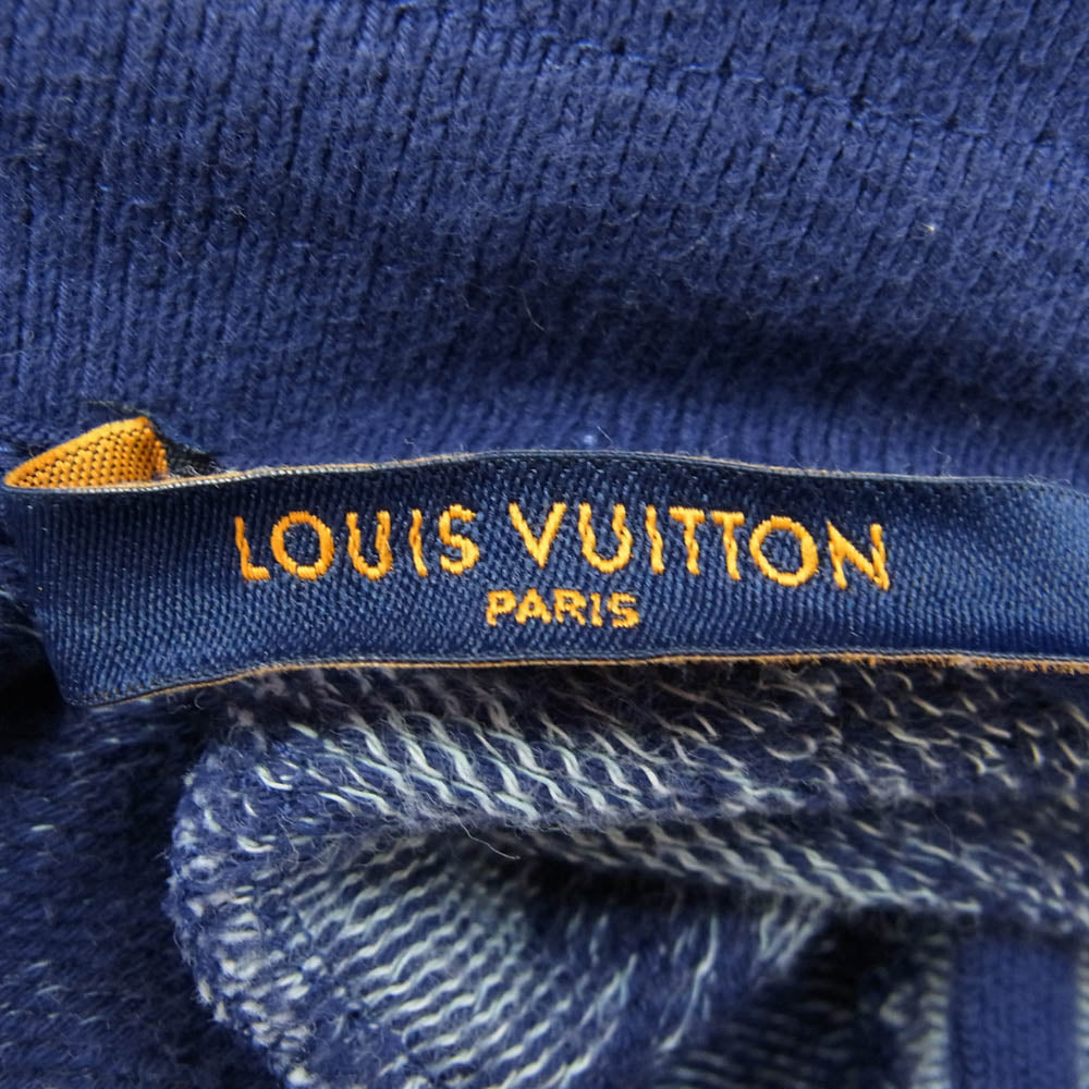 LOUIS VUITTON ルイ・ヴィトン 22AW RM222 N31 HNY27W モノグラム バンダナ ショートパンツ ショーツ ブルー系 L【中古】