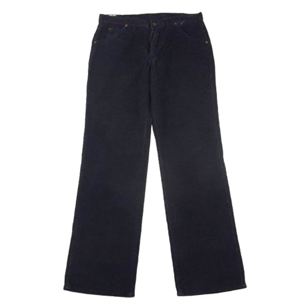 Lee リー Vintage 42TALAON USA製 70s コーデュロイ パンツ ネイビー系 31×30【中古】